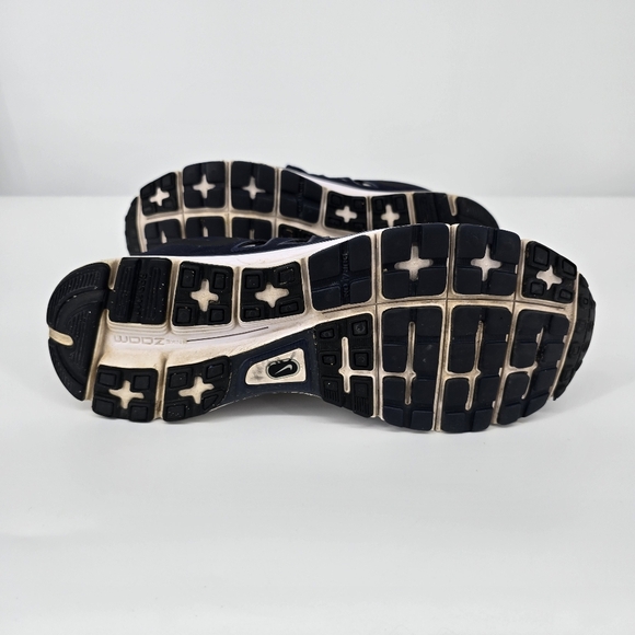 Nike Shoe Men 11 Air Zoom Structure 18 Running Sneakers 659373 401 Blue - Picture 4 of 8